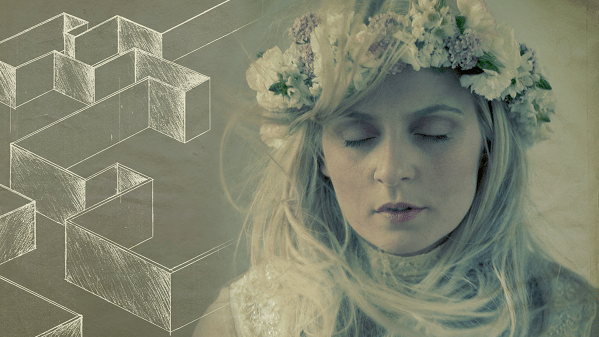 Eivør, con la imagen artística de su último disco, 'Room'