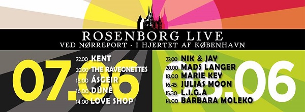 Cartel completo del Rosenborg Live