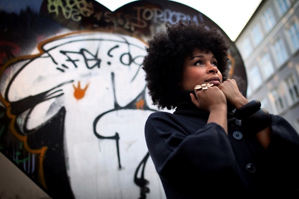 La cantante danesa Nabiha