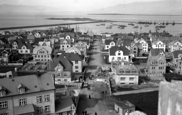Panorámica de Reykjavík en 1930. Foto: pressan.is